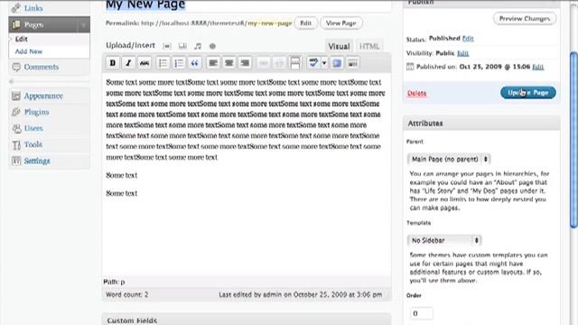 A WordPress Page Template That You Can Edit смотреть онлайн