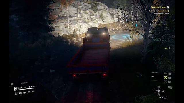 #18 snow runner off road black river wooden bridge смотреть онлайн