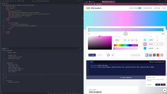 How to make a gradient border + hover shadow. Как сделать границу градиентом + тень при наведении смотреть онлайн