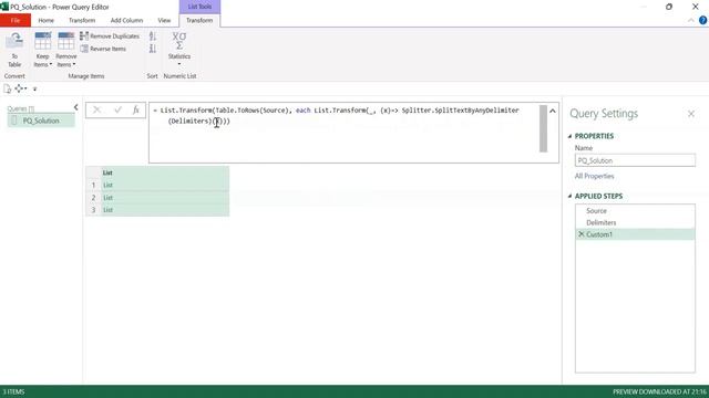 Power Query Solution to Dynamic Split Challenge by Wyn Hopkins смотреть онлайн