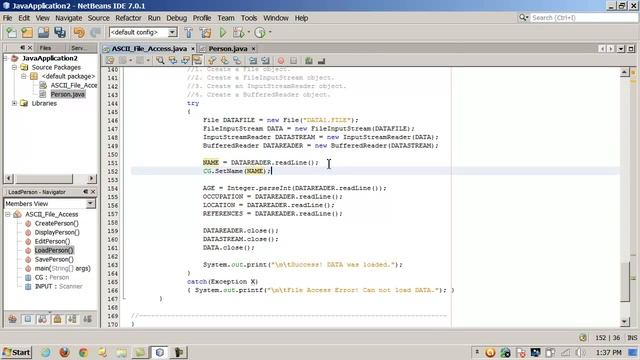 Java Sequential File Access - Part 2 of 2 - Serializing a Class Object смотреть онлайн