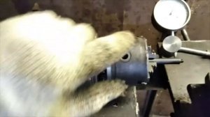 Как убрать биение патрона? на самодельном токарном станке!