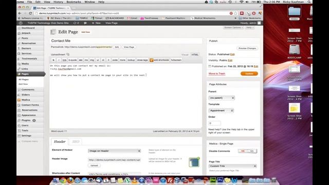 TUSPM Tech Club WordPress Tutorial смотреть онлайн