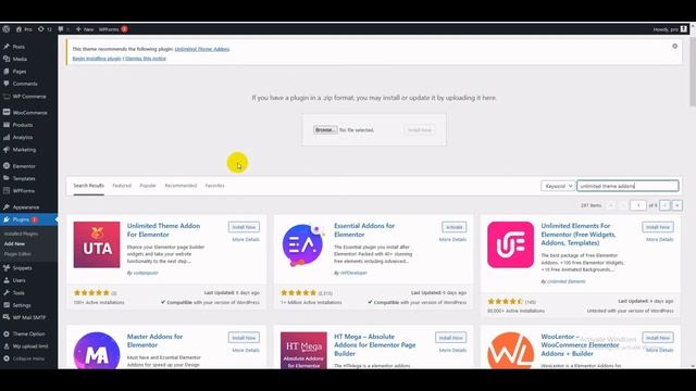 Remove Admin Bar WordPress Using Unlimited Theme Addons смотреть онлайн