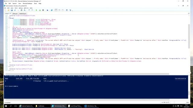 Azure Lab 2: Installing the 3rd party certificate into machine vault смотреть онлайн