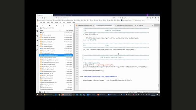 EIC Software Tutorial: Detector Full Simulations in g4e (01/29/2020) смотреть онлайн