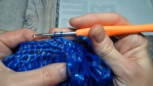 Как связать именную мочалку крючком.