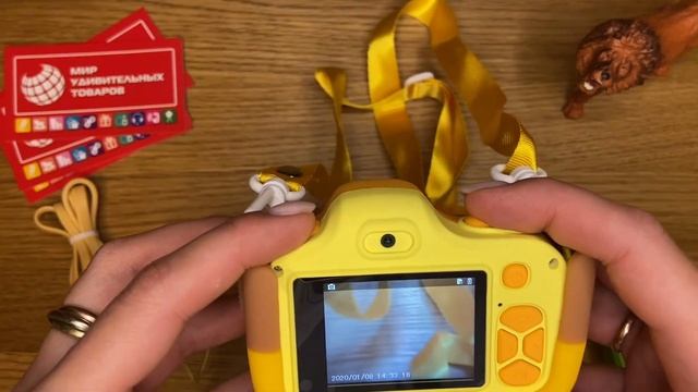 Обзор детской фото-видео камеры Жираф