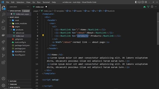 Nuxt 3 Crash Course #5 - NuxtLink смотреть онлайн