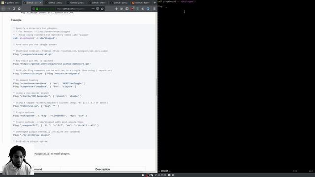 Vim (noob) Front-End Dev Plugin Installation (Vim-Plug, Vim-Polyglot, Emmet-Vim) смотреть онлайн