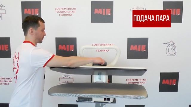 Как пользоваться гладильным прессом MIE Romeo V Plus - Видеоинструкция смотреть онлайн
