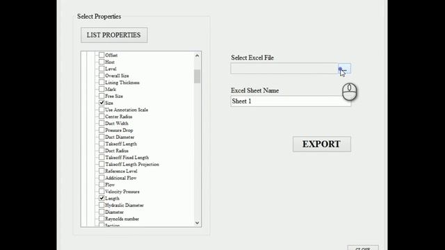 BIMCAVE Export Excel Properties to Excel Manual Selection смотреть онлайн