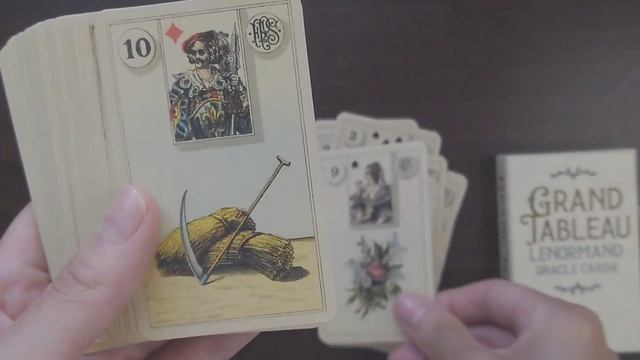【開封】GRAND TABLEAU LENORMAND ORACLE CARDS　グランドタブロー　ルノルマン　オラクルカード♥ смотреть онлайн