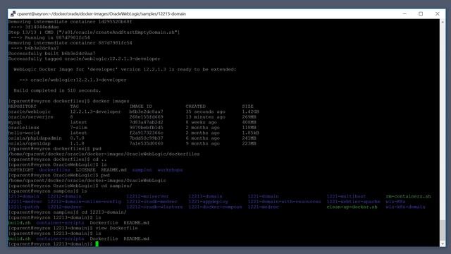 Deploying WebLogic using Docker Part 5 смотреть онлайн