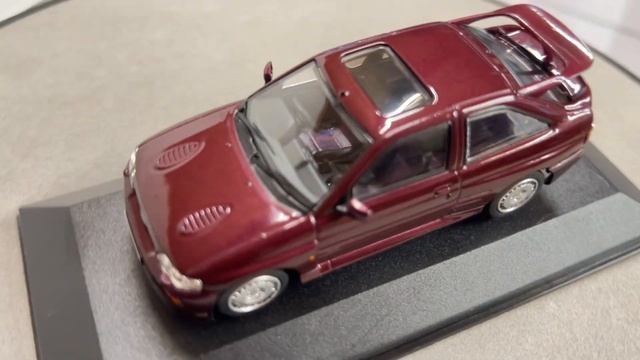 Corgi Ford Escort RS Cosworth Monte In Jewel Violet