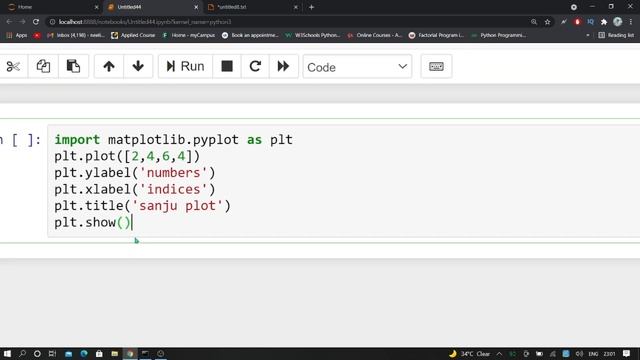 Matplotlib pyplot turorial in Python смотреть онлайн