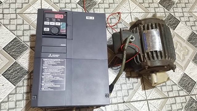 tes inverter Mitsubishi FR-A840 15KW смотреть онлайн
