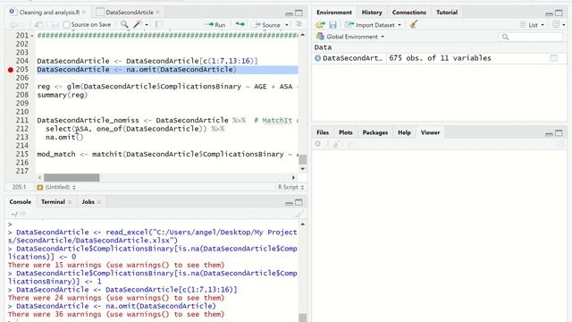 MISTAKE trying to Matching in R with function matchit and then interpret results | R смотреть онлайн
