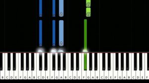 50 Cent - Candy Shop  (piano tutorial)