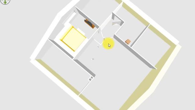 Планировка дома и расстановка мебели в проекте дома с мансардным этажом 10 на 11 смотреть онлайн