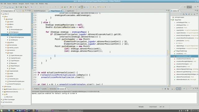 Java - Juego de rol 2D - 129 ¡Dispara a esos zombies! смотреть онлайн