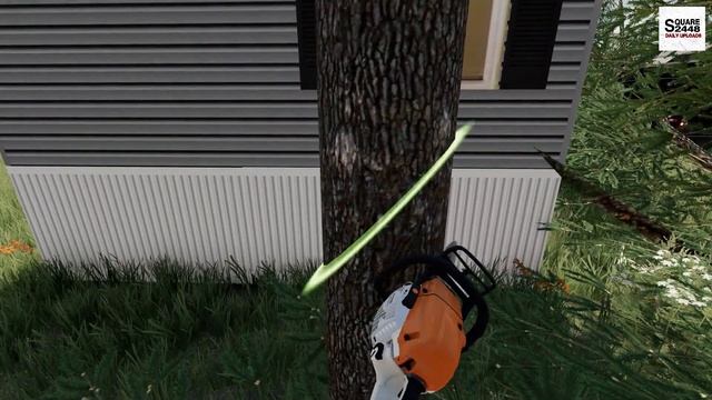 Tree Falls On Mobile Home! | FS22 Tree Services смотреть онлайн