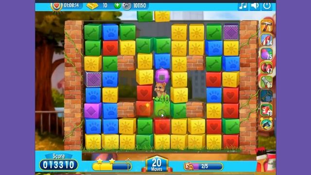 Pet Rescue Saga Level 1957 - no boosters смотреть онлайн