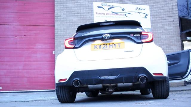 Toyota Yaris GR Four new 3inch Tuning Developments Catback Exhaust System Sounds & Driving смотреть онлайн