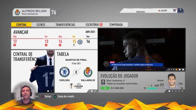 FIFA19 | MODO CARREIRA | temporada 3 | X CHELSEA | VOLTA смотреть онлайн