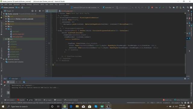 Flutter Tutorial ( Hindi ) - Receiver : Null смотреть онлайн