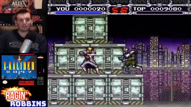 X-Kaliber 2097 (SNES) Retron 5 Gameplay смотреть онлайн