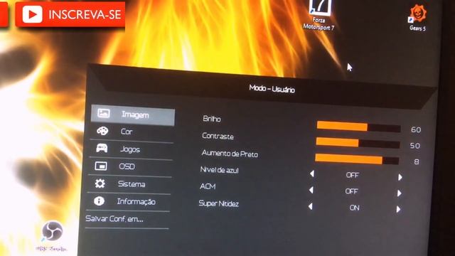 Monitor Acer 144hz KG241Q-Conhecendo algumas funções смотреть онлайн