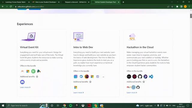 How to get student Developer Pack From Microsoft Future Ready Talent Internship ???? смотреть онлайн