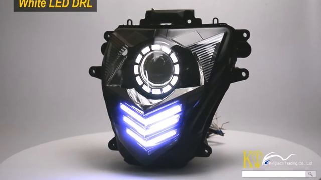 Suzuki GSXR600 750 LED Headlight Assembly 2011-2016 K11 V2 смотреть онлайн