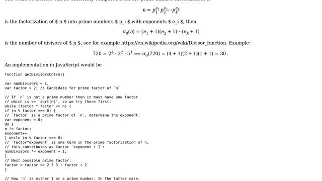 Code Review: Getting all divisors from an integer (2 Solutions!!) смотреть онлайн