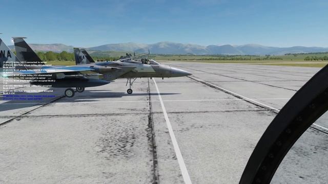 DCS World - F-15C: SATAL death Howl. смотреть онлайн