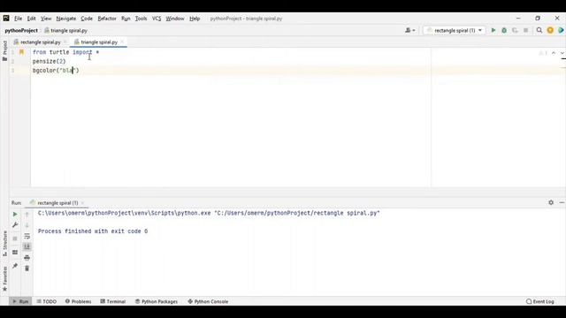 make circle spiral in python || python tutorial #5 смотреть онлайн
