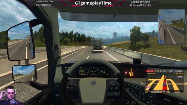 Euro Truck Simulator 2 MP # ture sa drugarima // volan - Logitech G920 смотреть онлайн