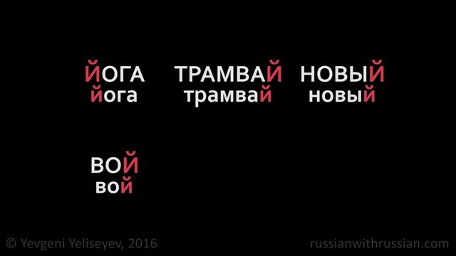 Russian Letters И and Й / Russian Pronunciation смотреть онлайн