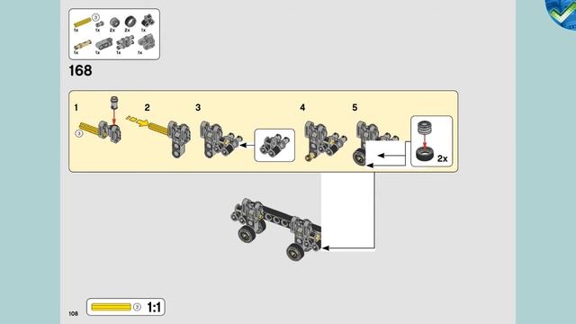42112 Concrete Mixer Truck LEGO® Technic Manual at the Brickmanuals Instruction Archive смотреть онлайн