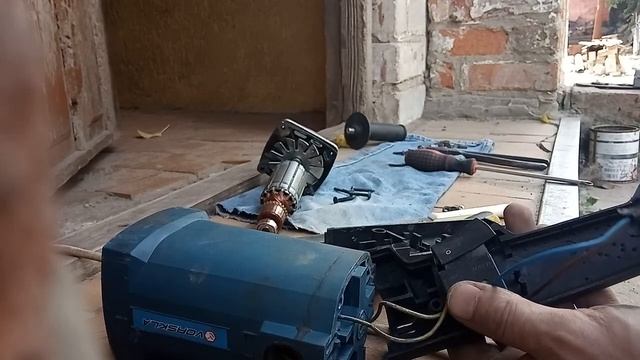 Ремонт болгарки в домашних условиях своими руками смотреть онлайн