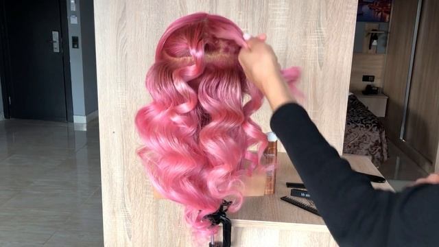 How To Make A Hollywood Wave On A Curler With A Diameter Of 25 Mm