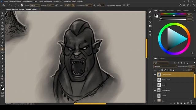 Fantasy Characters Sketch | Speedpaint смотреть онлайн