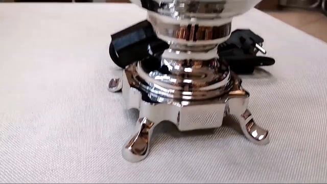 Тульский электрический самовар 3 литра никелированный конус завод Штамп Самовары.ком(samovary.com) смотреть онлайн