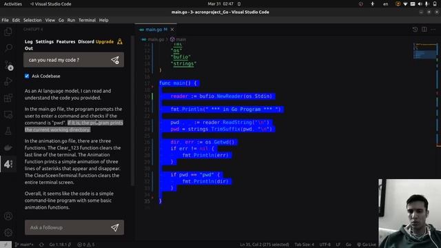 2- Connect Chat GPT to VScode смотреть онлайн