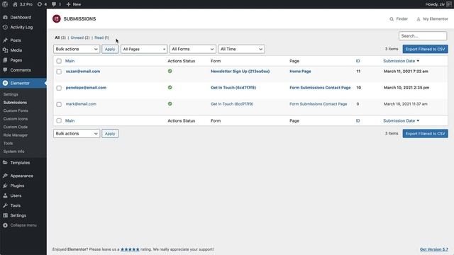 How to Use Form Submissions in Elementor Pro смотреть онлайн