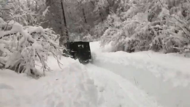 Уаз прокладывает дорогу, зима в красной поляне 2018 смотреть онлайн