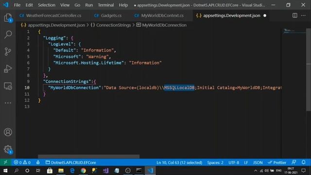 .NET5 Web API CRUD Operations Using Entity Framework Core смотреть онлайн