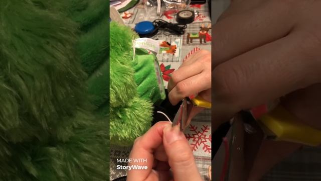 How to easily make a plush toy switch adaptable. Christmas Tree video смотреть онлайн