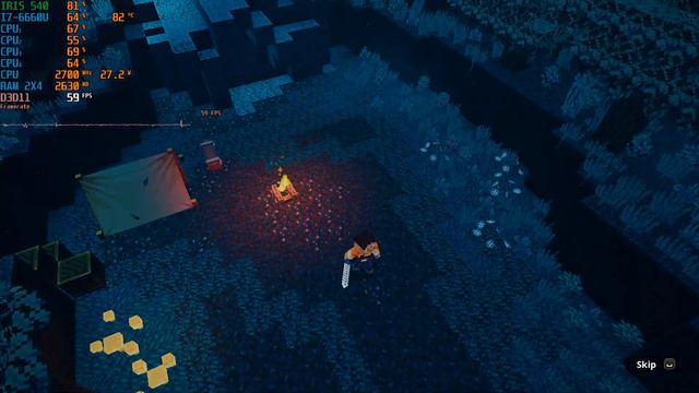 Minecraft Dungeons Intel IRIS 540(Low End Pc) смотреть онлайн